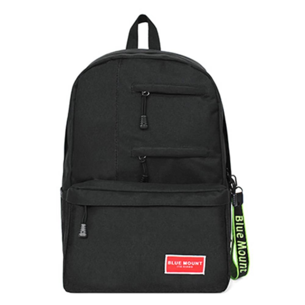 키링이있는 캐주얼 남녀공용 백팩