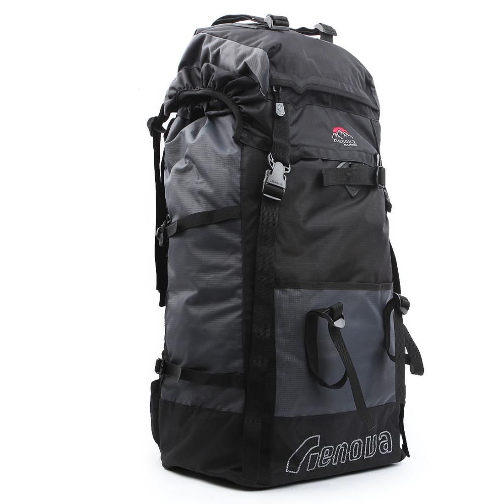 견고한 캠필 등산가방 낚시 여행 65리터