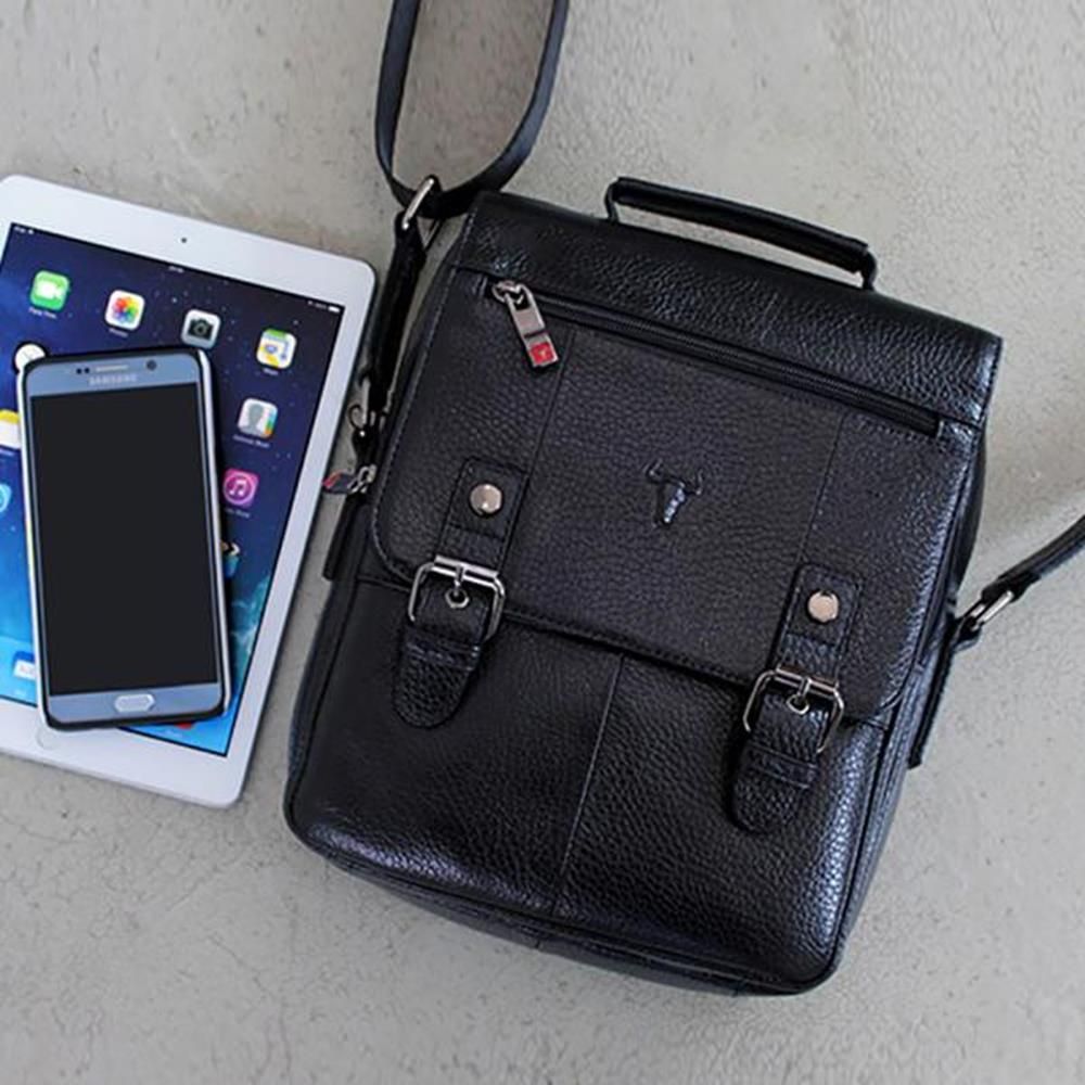 남자 가죽가방 직장인 고급크로스백