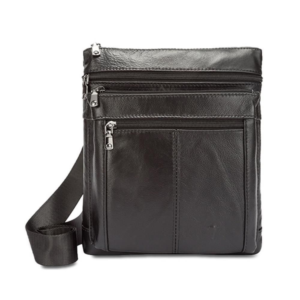 고급스러운 가죽 크로스백 남성 직장인