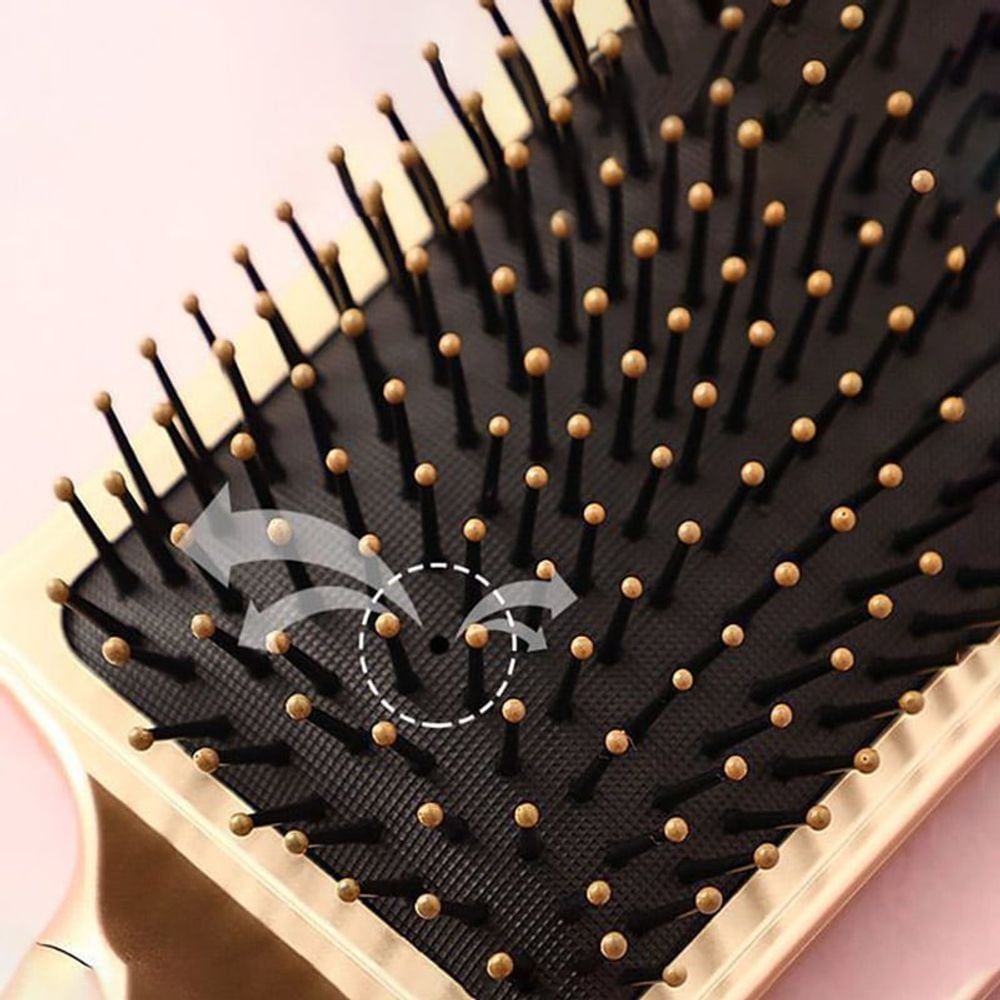 롤빗 쿠션 헤어빗 3종세트 머리빗 브러쉬 두피마사지