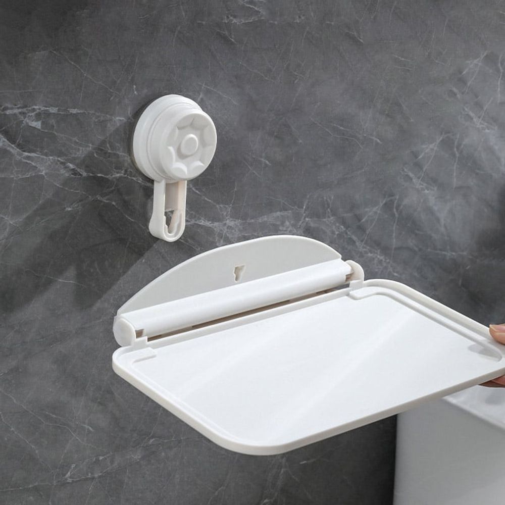 욕실용 접이식 선반 1+1 주방 화장실 코너 받침대