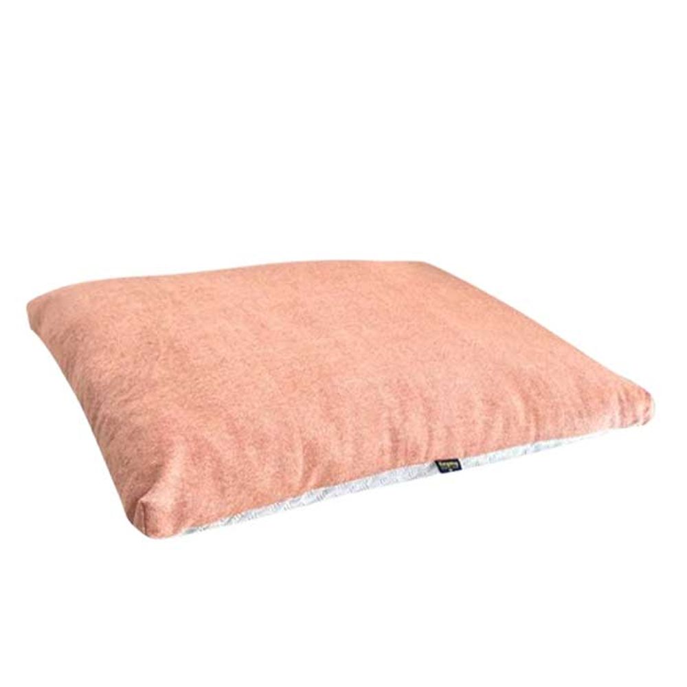 킹스독 옥스포드 반려동물 사각방석 L (오렌지)