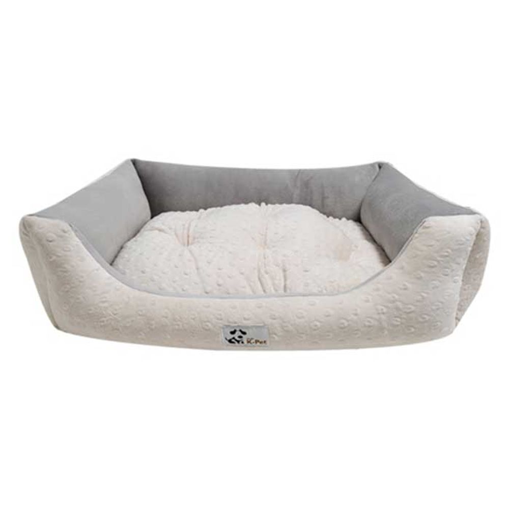 대진 뽀그리 반려동물 프레임 방석 (아이보리)