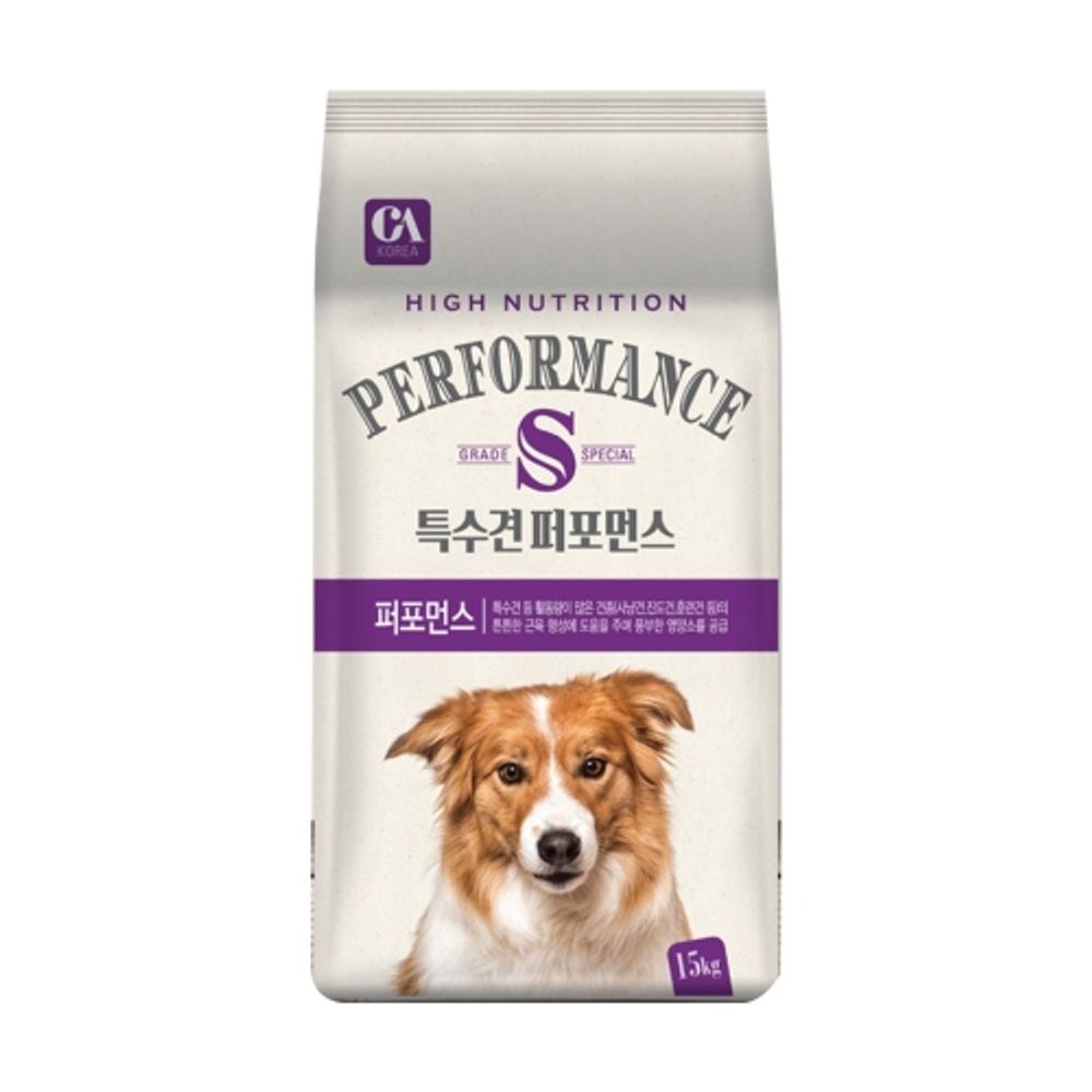 전연령견용 사료 특수견 퍼포먼스 15kg