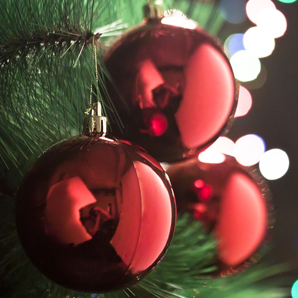 PrimeBulk 트렌디 레드 유광볼 6p세트(8cm)