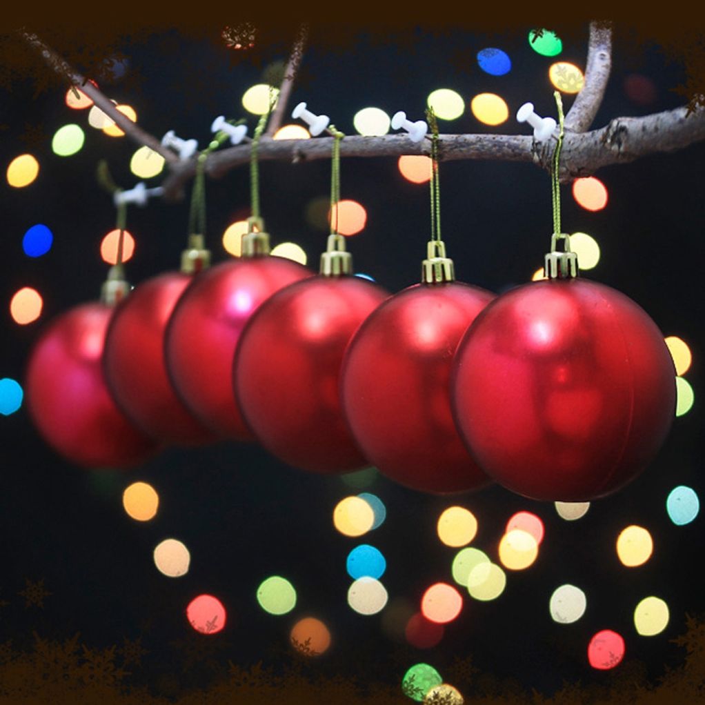 PrimeBulk 해피 레드 무광볼 6p세트(8cm)