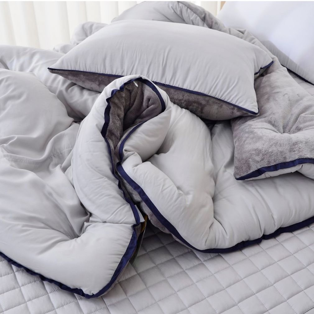리빙밸류 따뜻한 구름 모달 극세사 겨울 차렵이불 단품