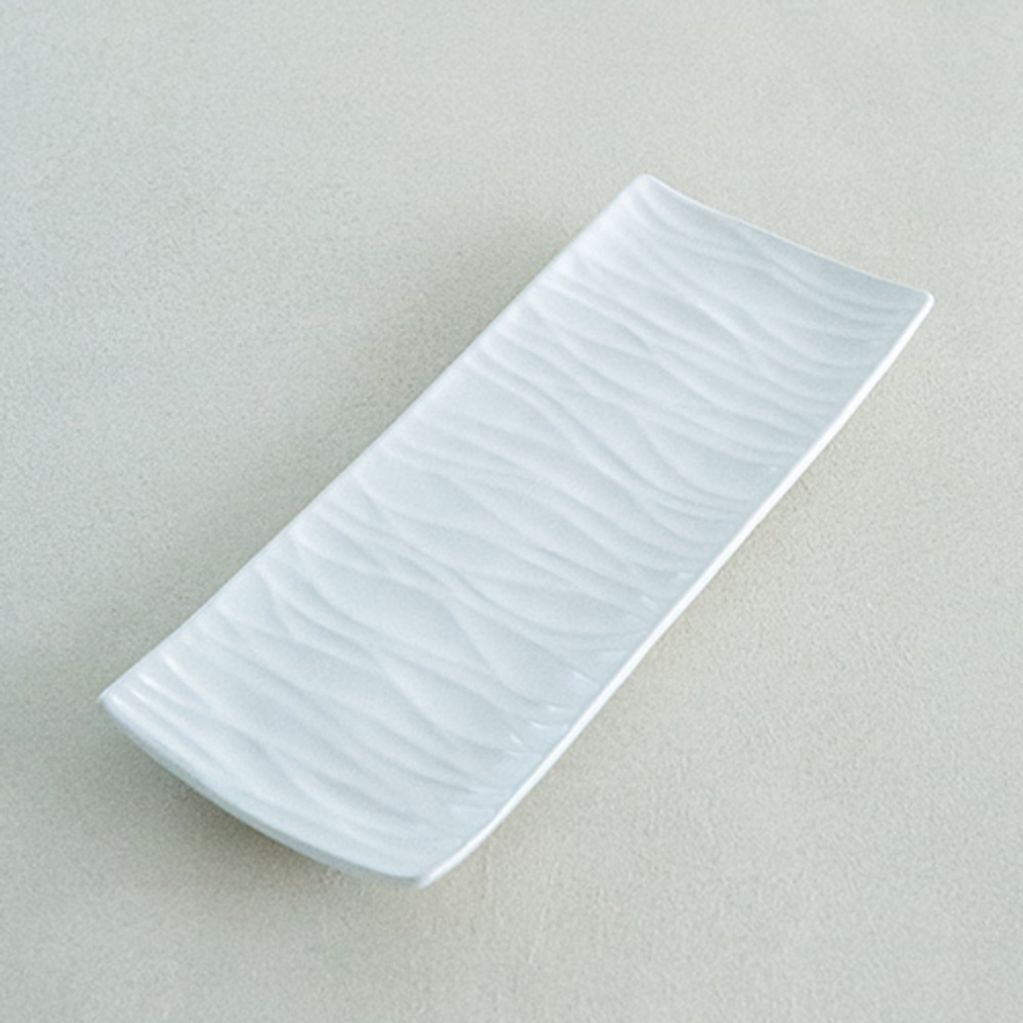 이천도자기 흰여울 굽직도마 접시 3호 48cm 식기 그릇