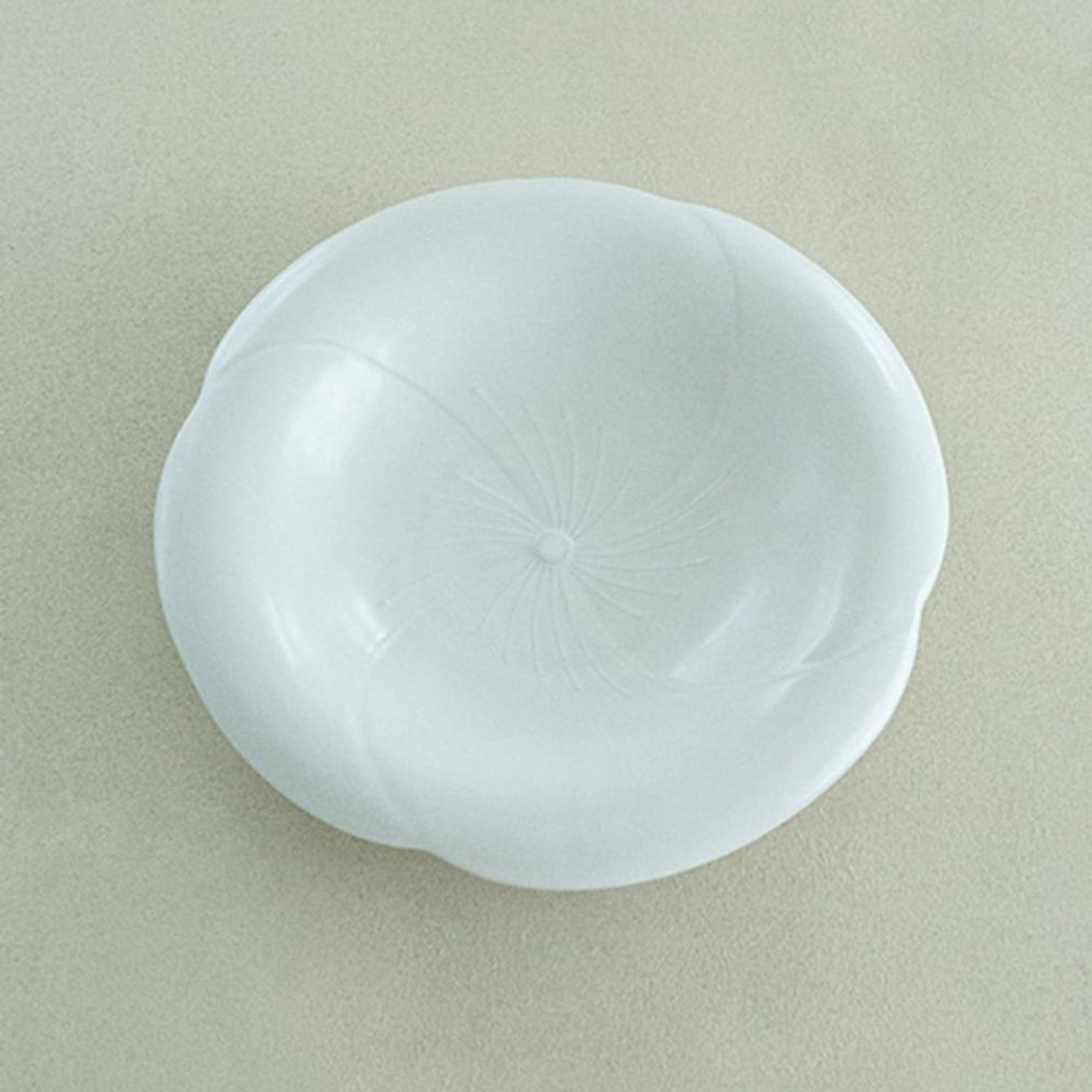 이천도자기 흰여울 꽃잎파스타 접시 32cm 식기 그릇 플레이팅