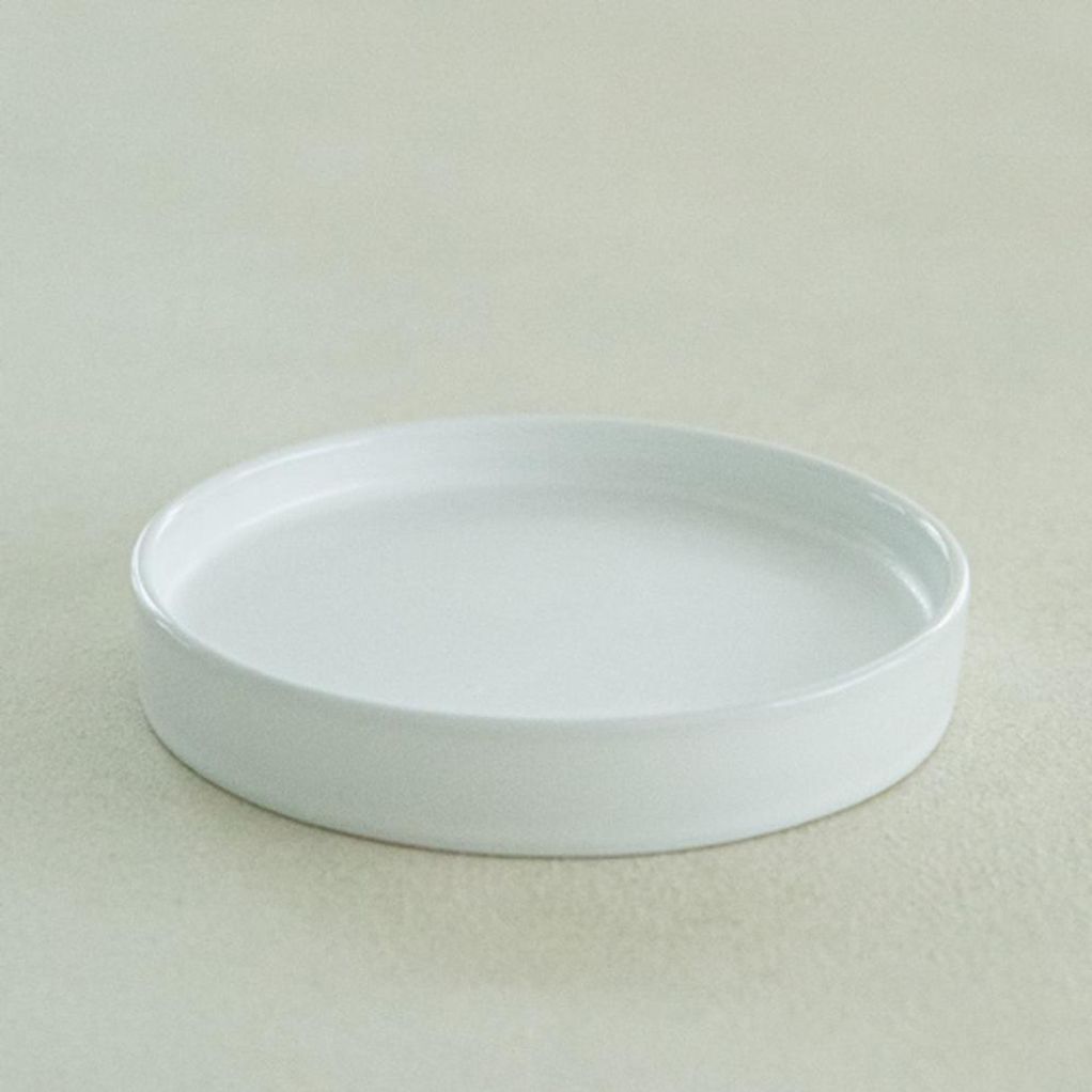 이천도자기 흰여울 원접시 1호 20cm 식기 그릇 플레이트 대접시