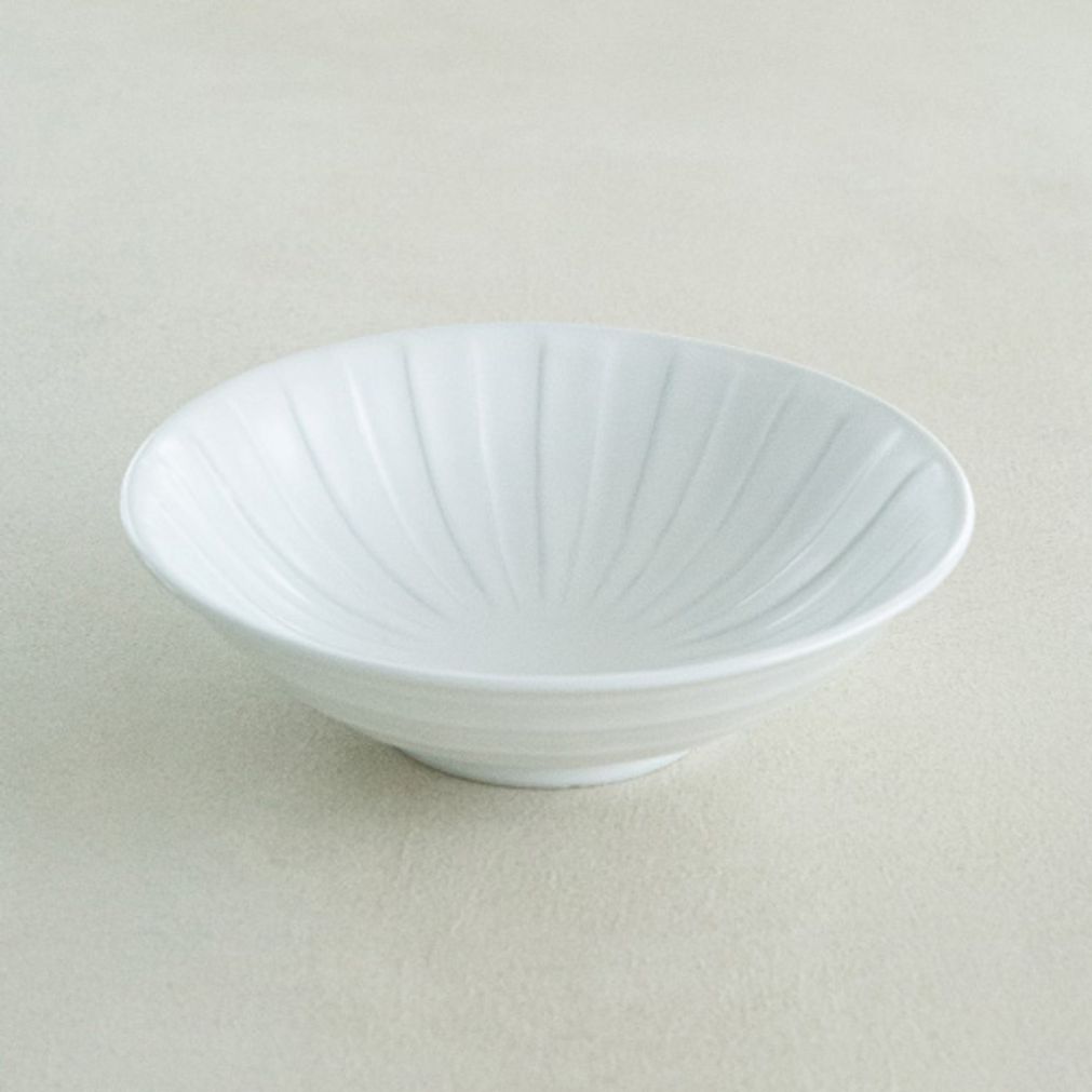 이천도자기 흰여울 원형 쿠프찬기 4호 21.5cm 식기 그릇 플레이트