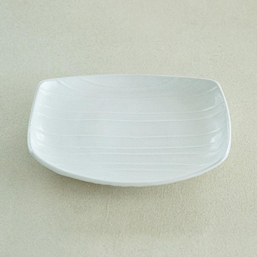 이천도자기 흰여울 직타원 접시 20.5cm 식기 그릇 플레이트 대접시