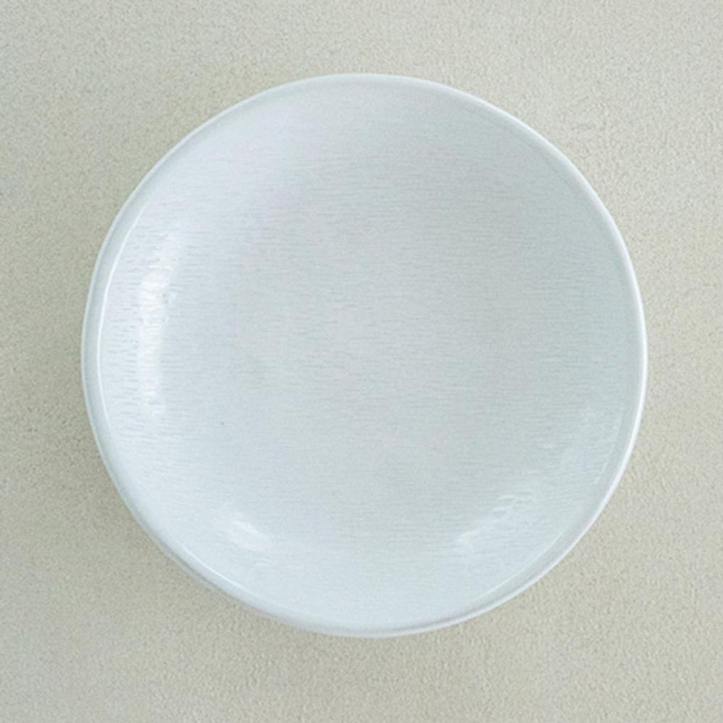 이천도자기 흰여울 쿠프접시 2호 22cm 식기 그릇 플레이트 대접시