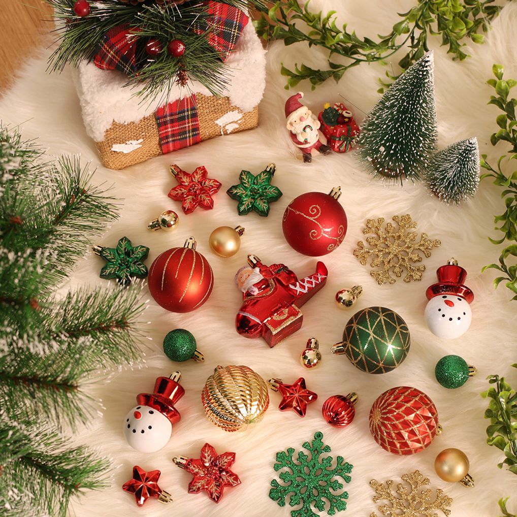 PrimeBulk 슬림 산타 트리 오너먼트 세트