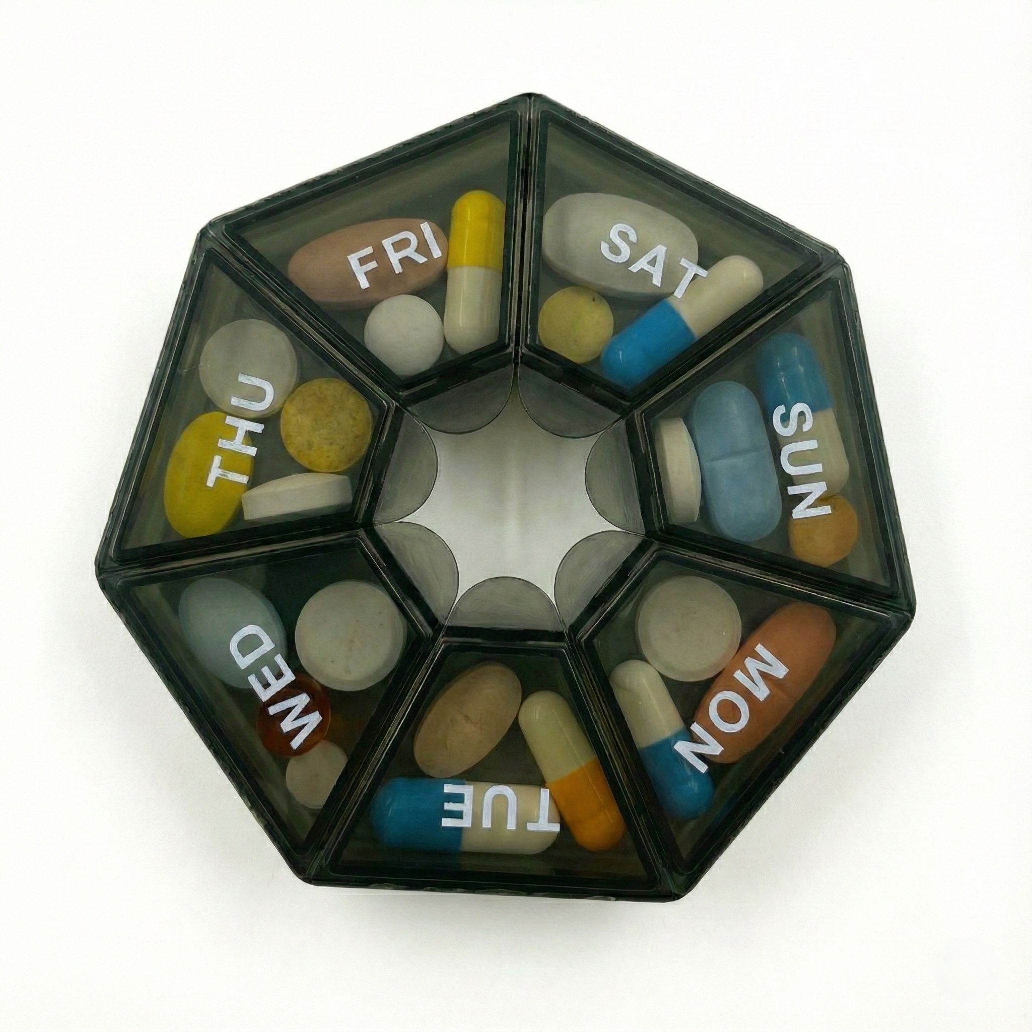 일주일 휴대용 약통 보관 케이스