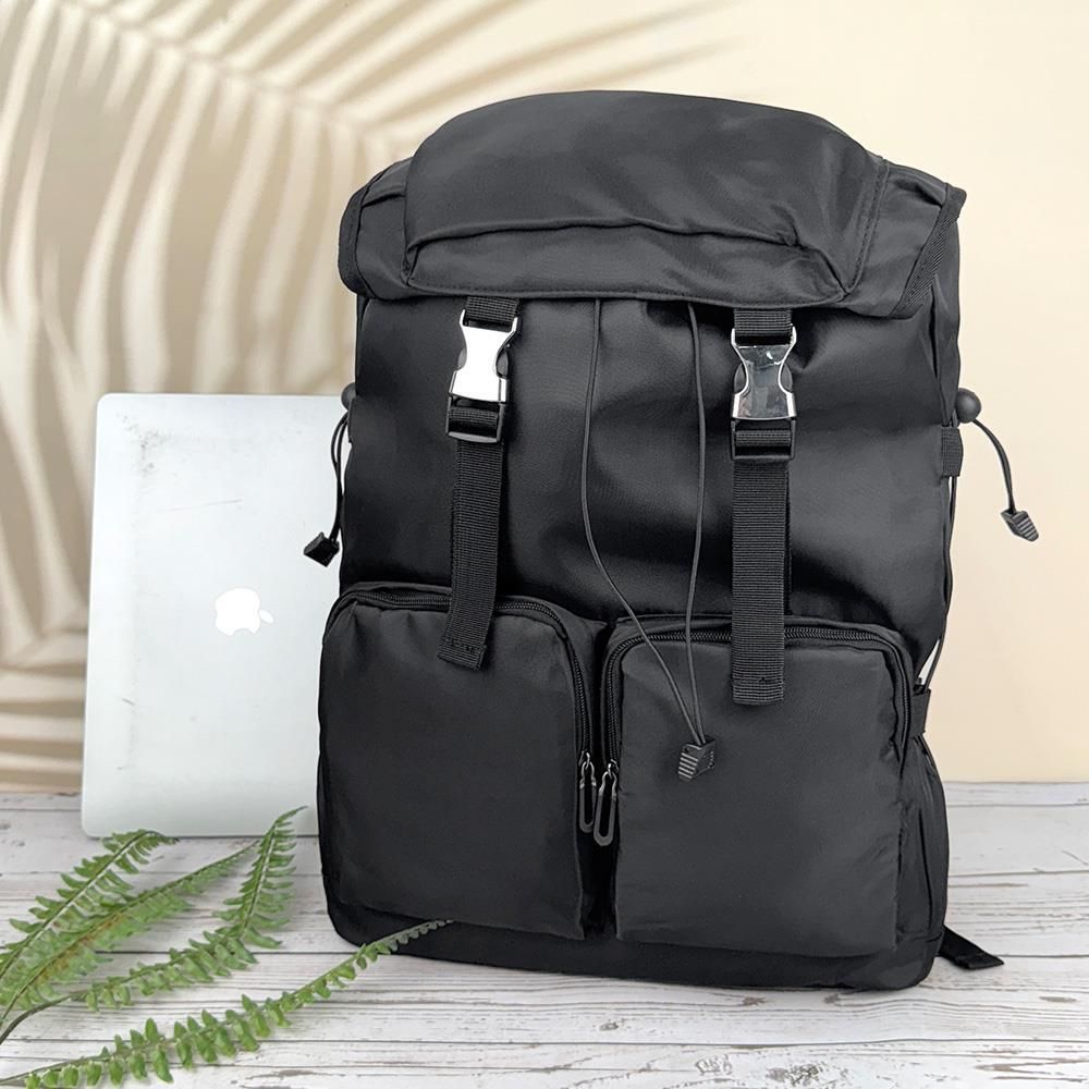 넉넉한배낭 노트북 여행 아웃도어 검정 백팩