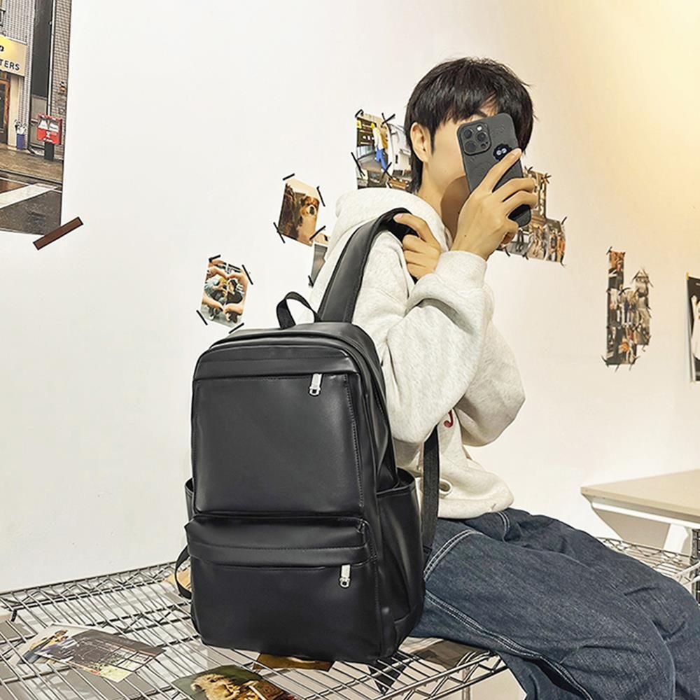 학생 인조가죽 신학기백팩 대학생백팩