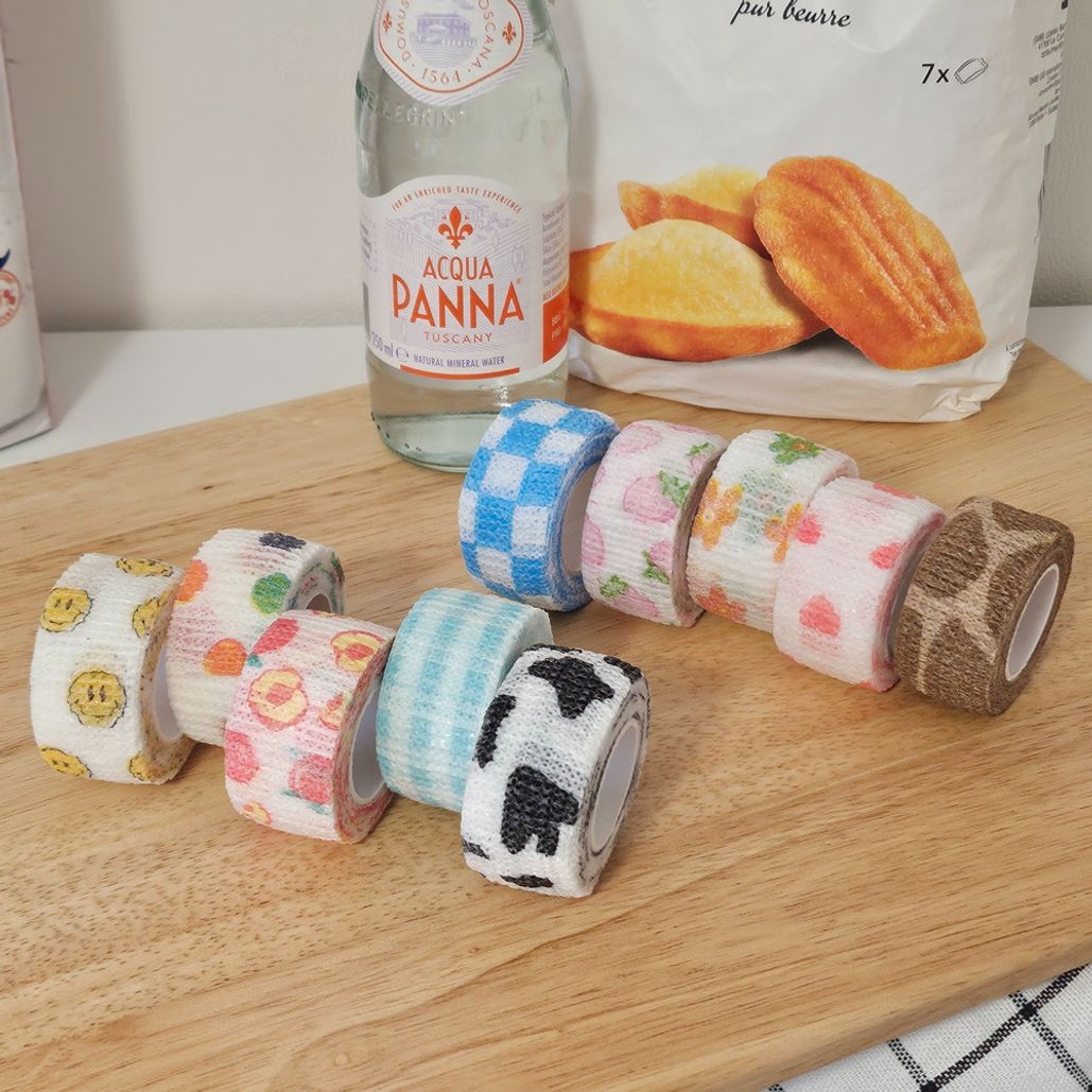 굳은살 방지 패턴 자가점착 손가락 핑거 밴드 5개입