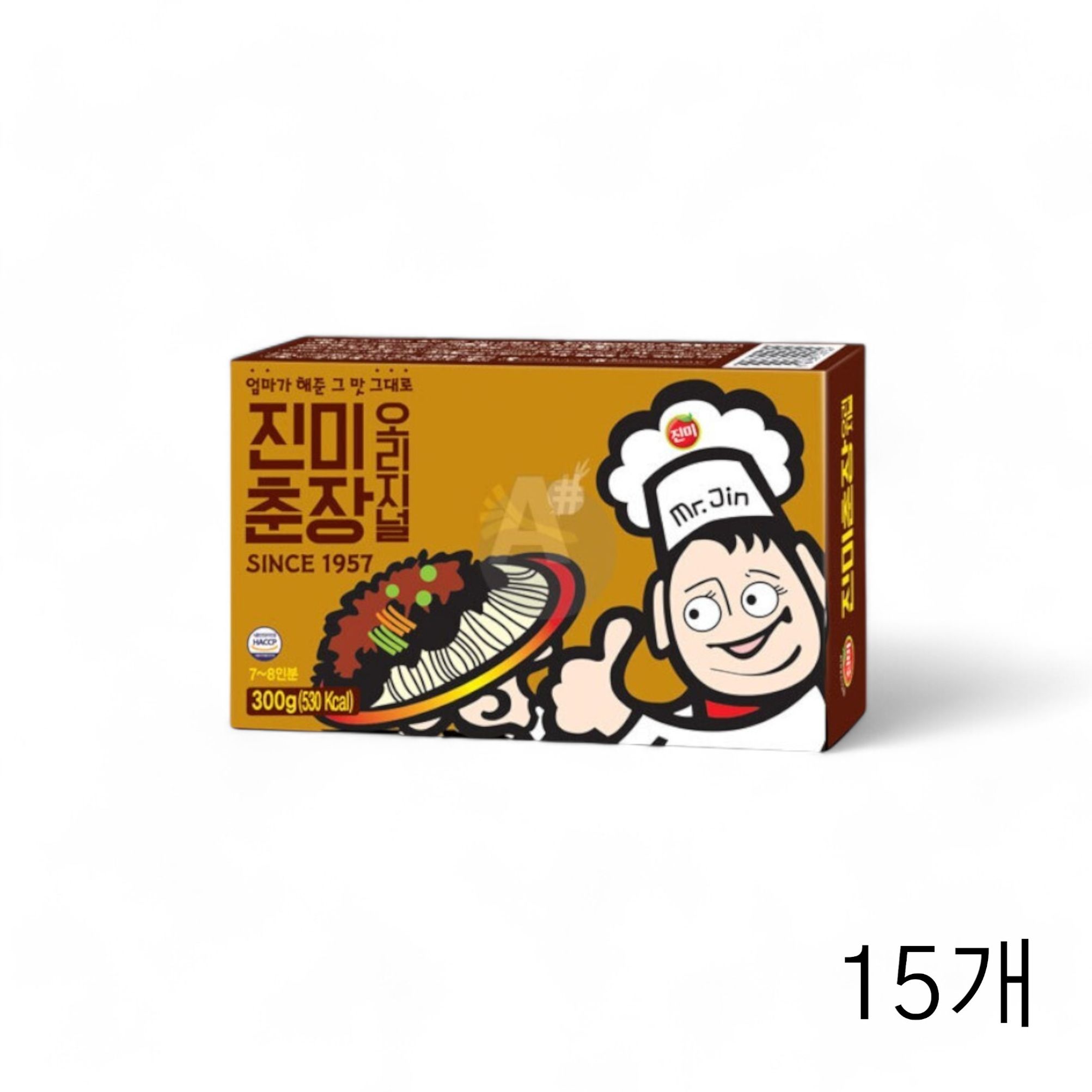 진미 오리지날 춘장 300g X 15개 중화요리 짜장소스