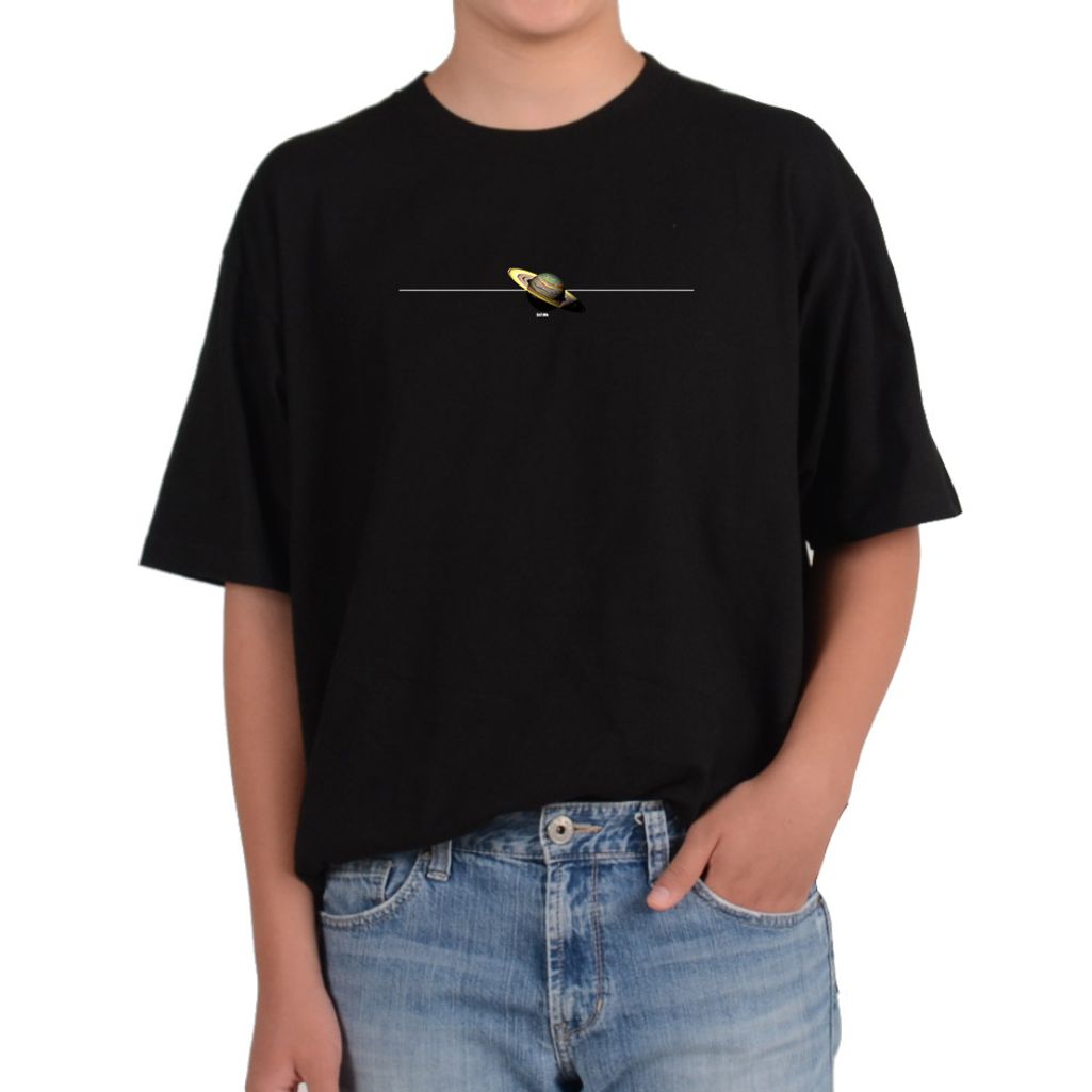 오버핏반팔티 우주 토성 태양계 행성 디자인 다양한 색상 사이즈