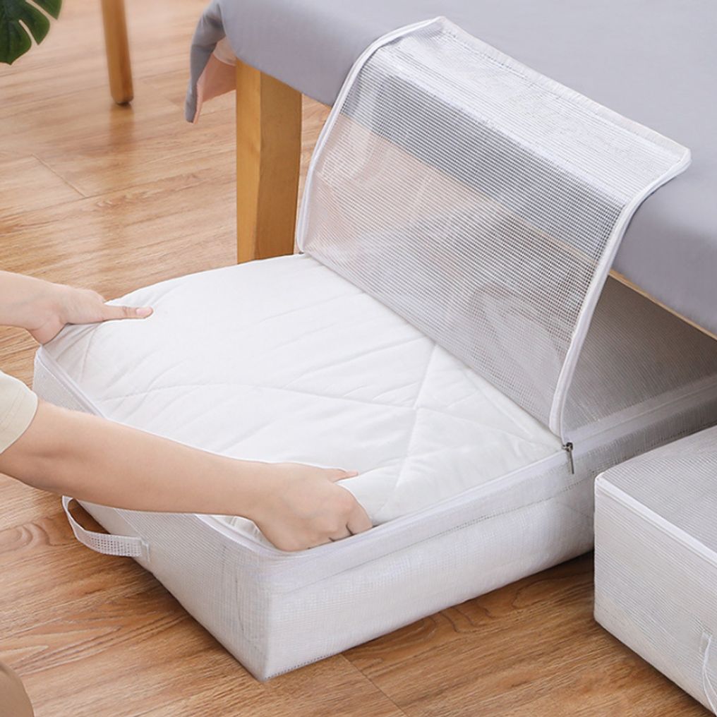 투명 언더베드 수납함 장롱위 수납 이불 보자기 가방