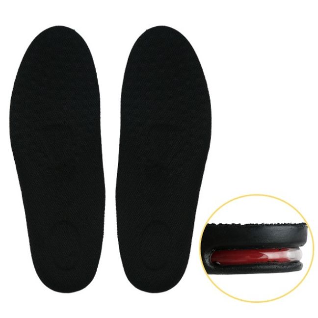 남성용 운동화 에어 깔창-2cm 260-280mm 신발깔창