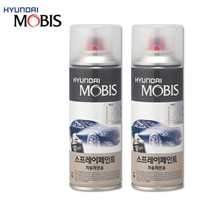 모비스 기아 K7 4SS 실키실버 카페인트 자동차 락카 스프레이 차량용 도색