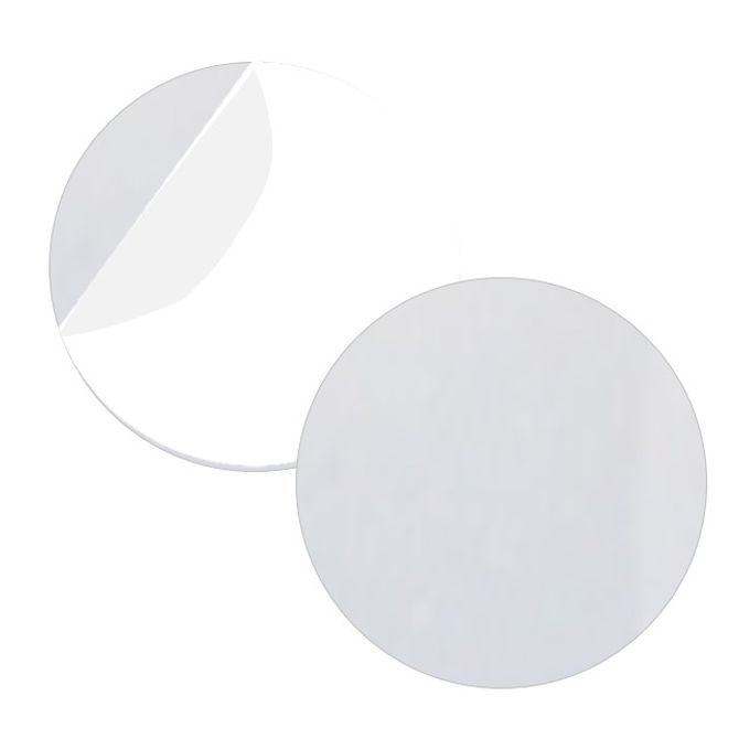 실리콘원판 반투명 단면접착 3T 직경150mmX2개