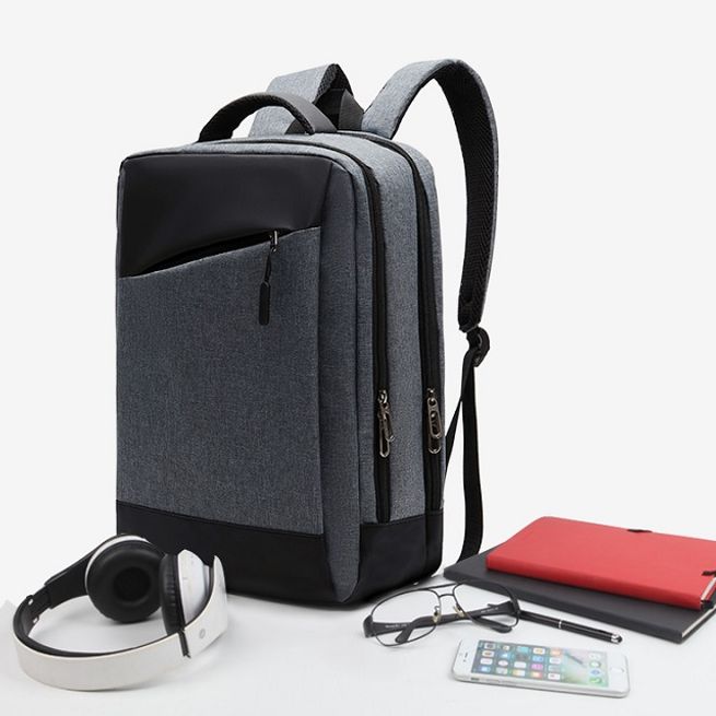 스마트 심플 캐주얼 백팩 방수 노트북수납 가방