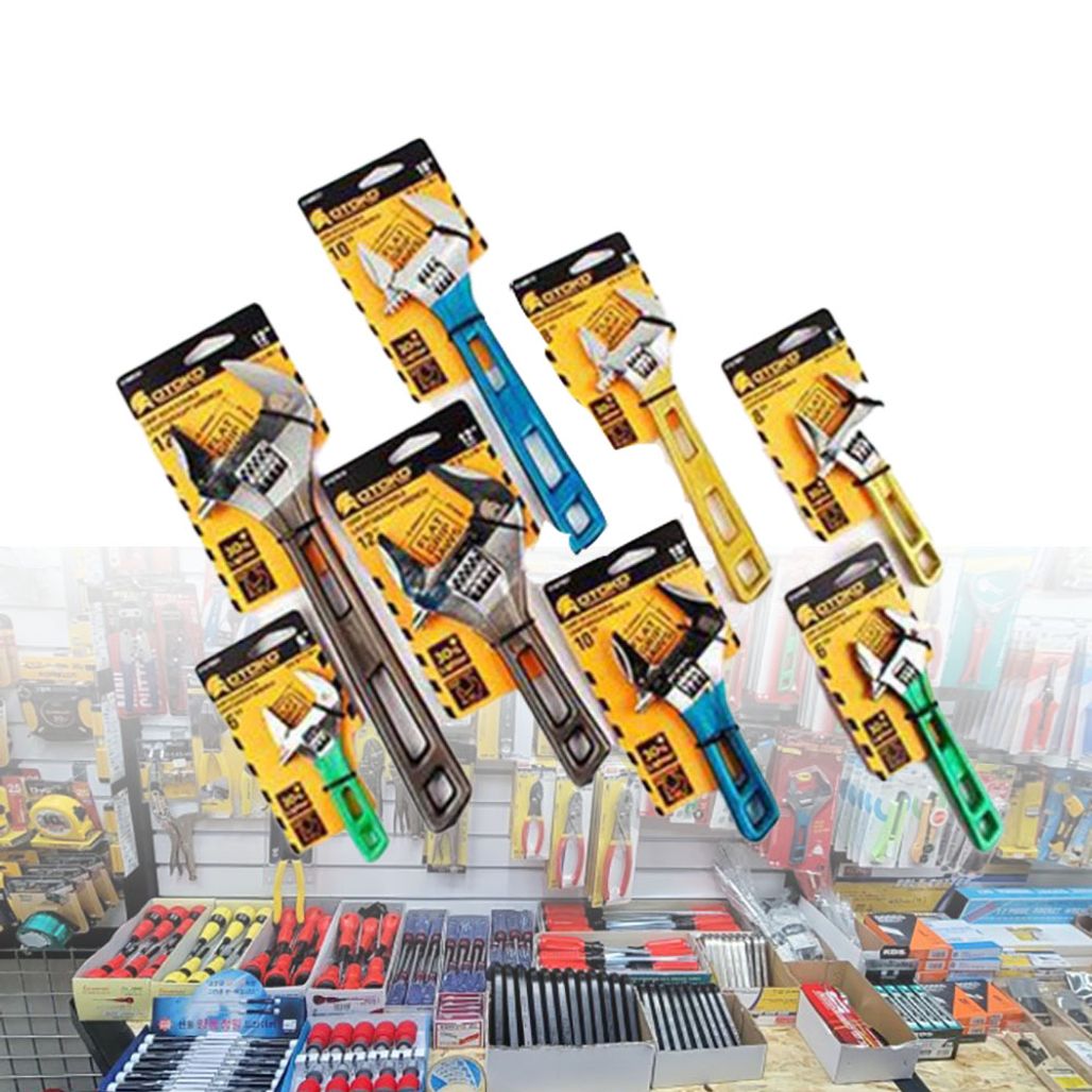 몽키스패너 라쳇몽키 와이드 경량몽키 일반 12인치