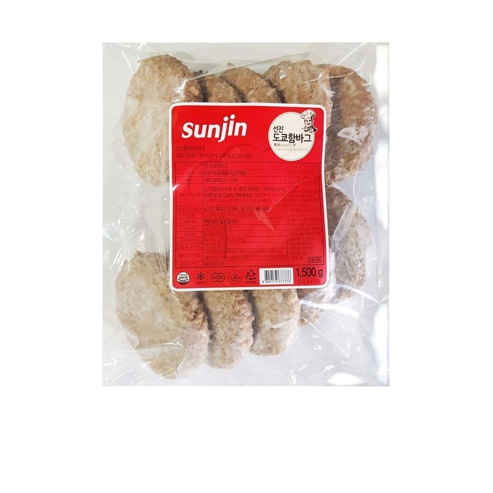 식자재 식재료 도매 도쿄함바그 선진 150g x10  1개