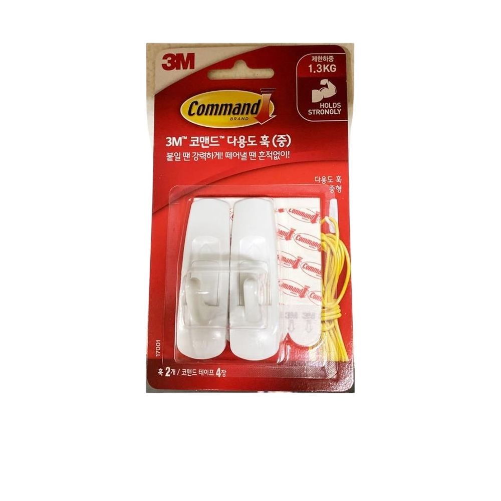 탈부착식벽걸이 3M 중 x6개 -식자재 용품 유통 도매