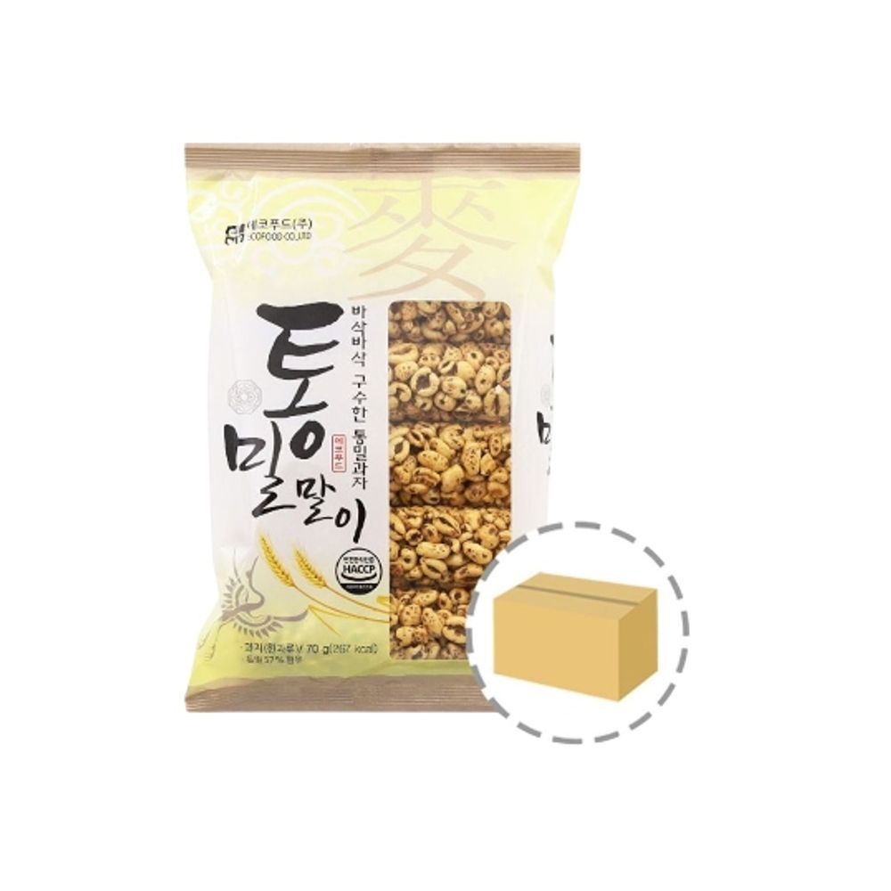 에코푸드 통밀말이 70g 1BOX (20개입)