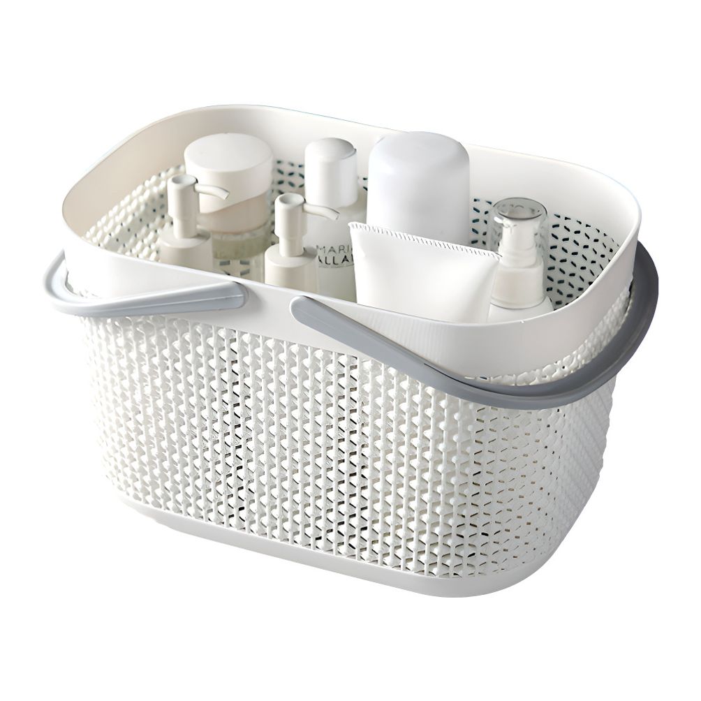 욕실 목욕 기숙사 헬스장 생활 수납 바구니 흰색