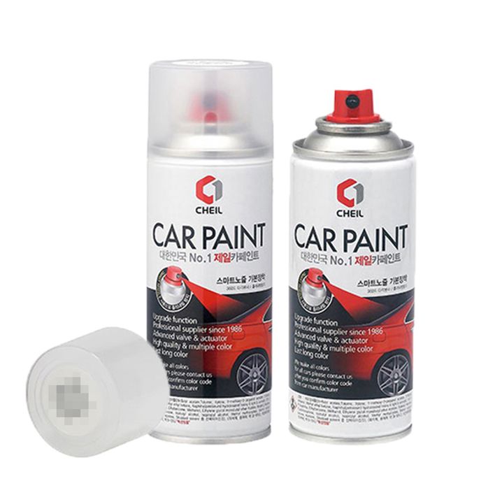 카페인트 스프레이 Y2R 펄스레드 자동차 페인트 락카 차량용