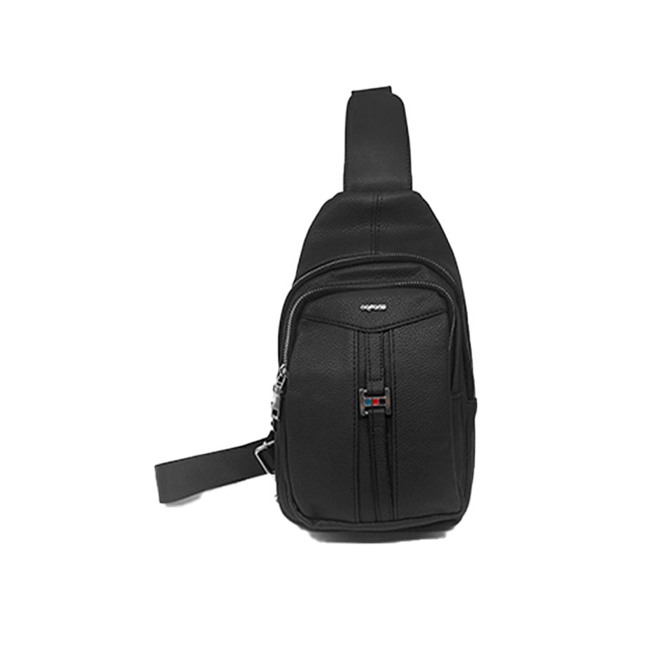 여행 웨이스트백 블랙 PU 숄더백 크로스백 슬링백