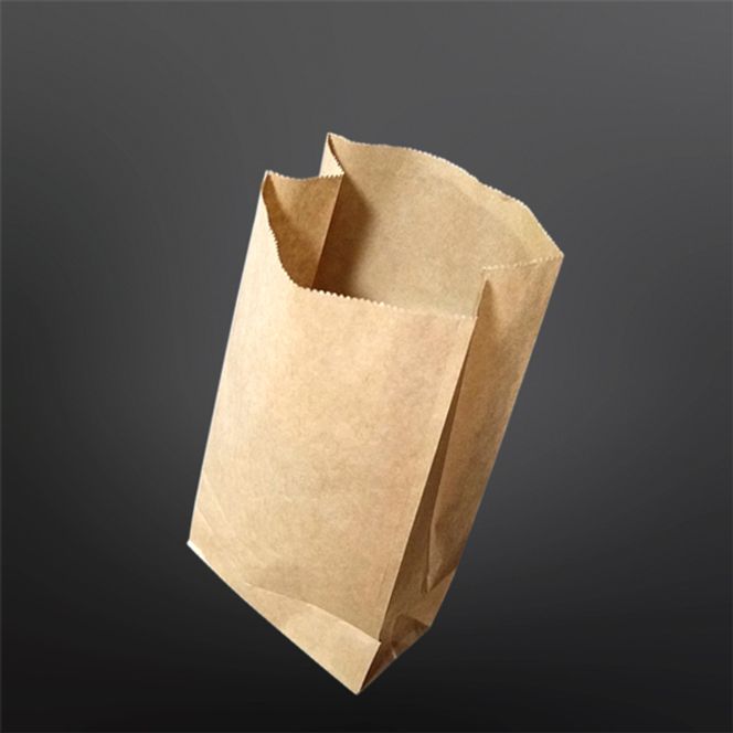 심플 무지 각대종이백 크라프트 12X22cm 옆6cm 100매