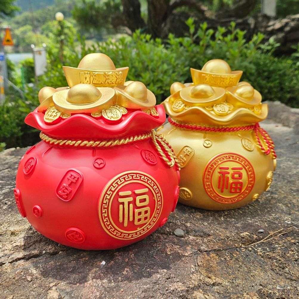 금원보 복주머니 저금통 재물운 개업 선물 풍수 소품