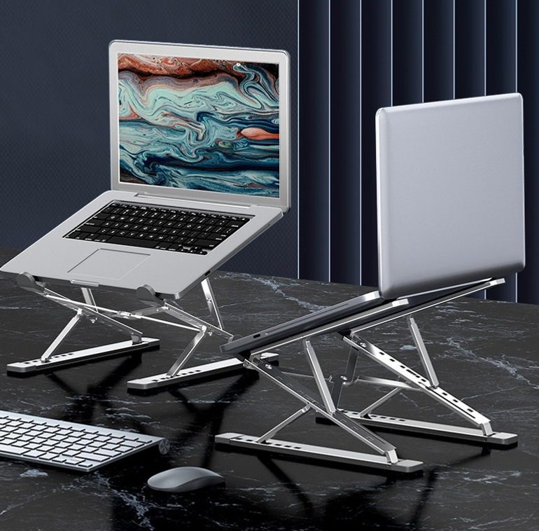 태블릿 노트북 쿨링 높이조절 거치대 받침대