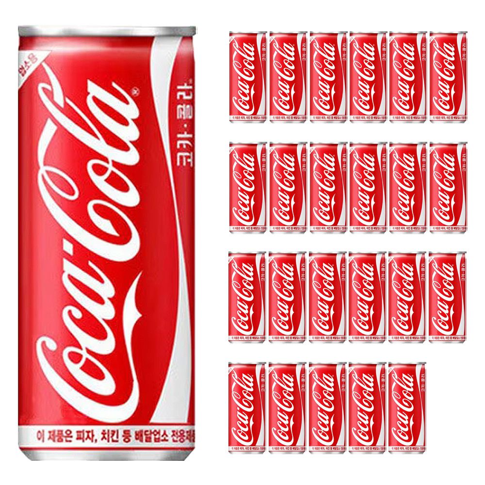 코카콜라 업소용 슬릭 245ml x 24캔
