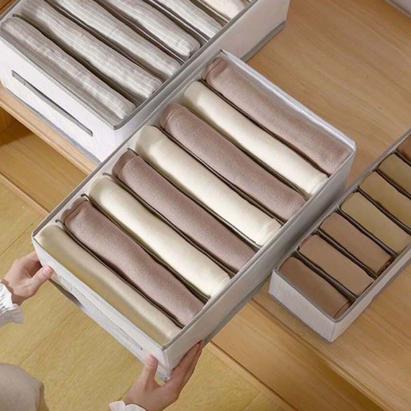 옷 바지 티셔츠 의류 칸막이 수납함 리빙박스