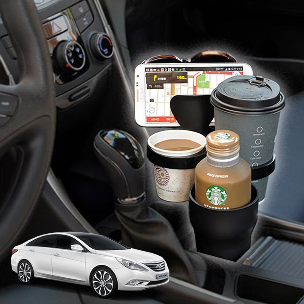 YF쏘나타 컵케이스 5단 멀티 컵홀더 차아네