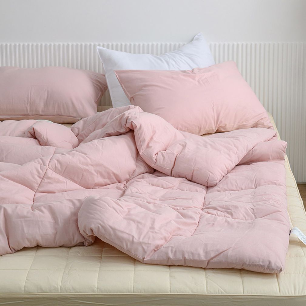 이불베개세트 샤이니 40수세트 퀸Q(핑크베이지)