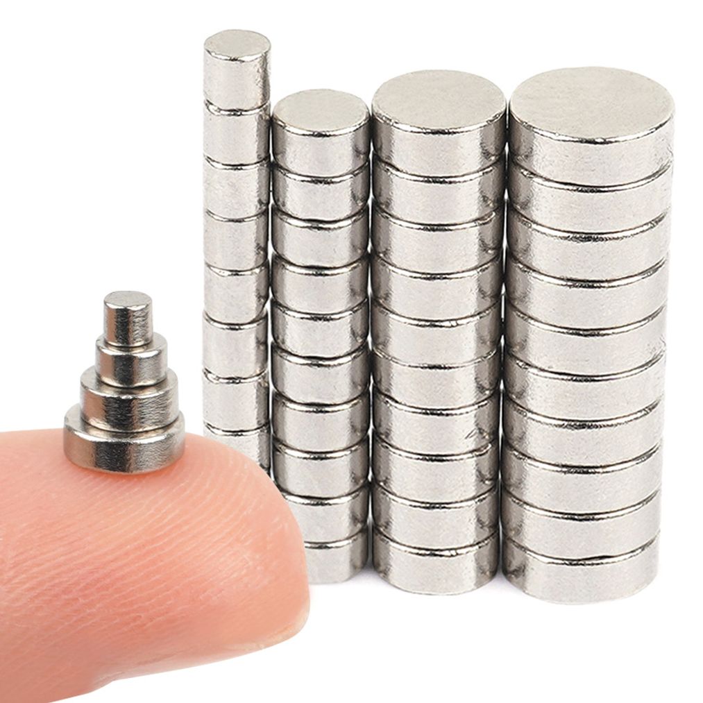 강력 원형 네오디움 자석 100P 두께 2mm 소형 초강력