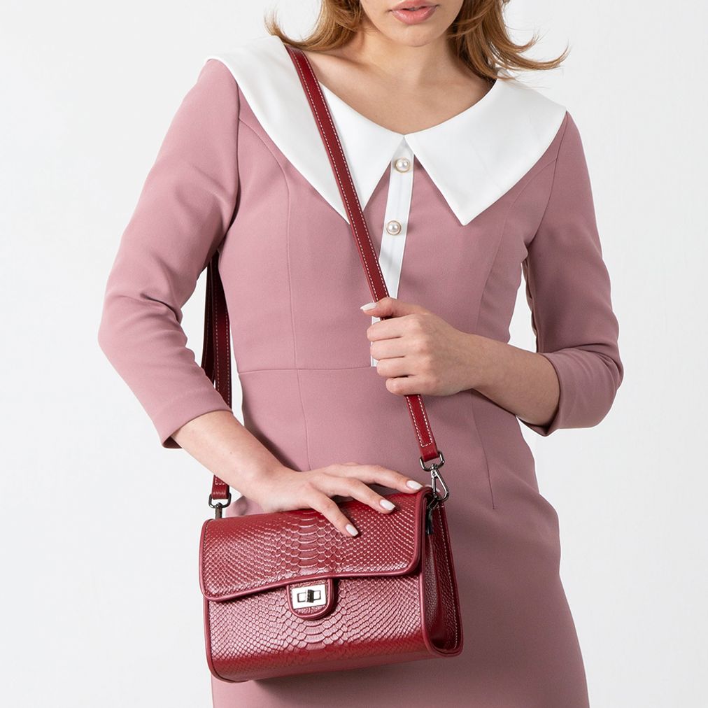 YB_CAP1101 여성 가죽크로스백