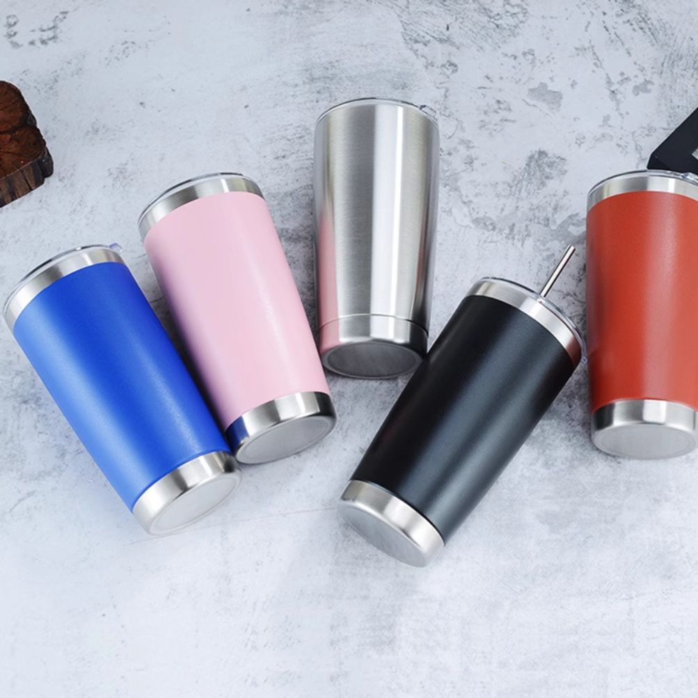 모던한 스텐 물컵 텀블러 누수방지 업무용 단체 선물