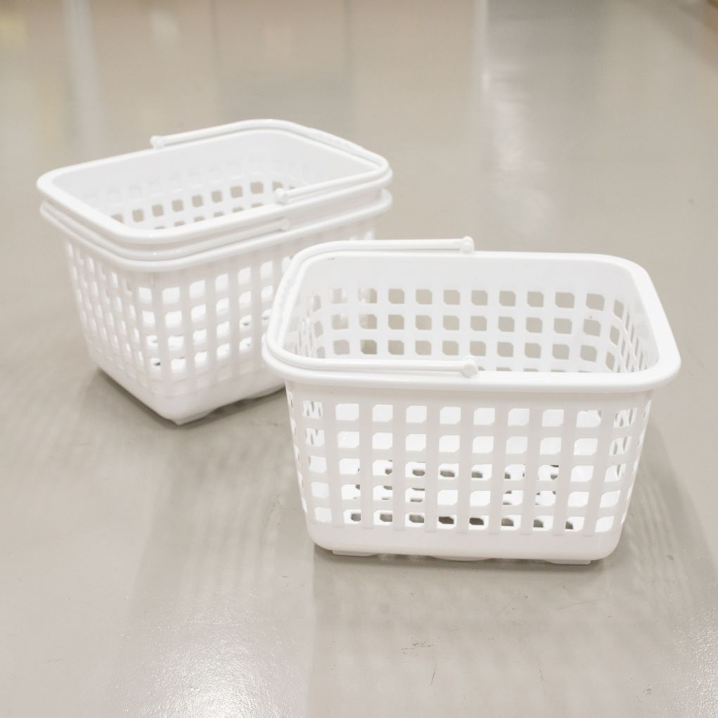 목욕 수납 바구니 사각 피크닉 바스켓 정리함