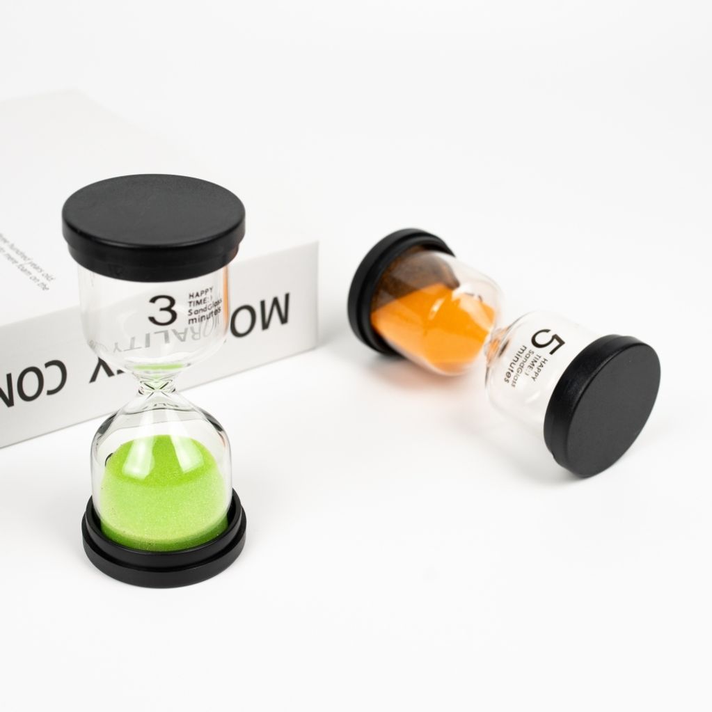 양치 3분 5분 모래시계 시간습관 사우나 타이머 양치시계