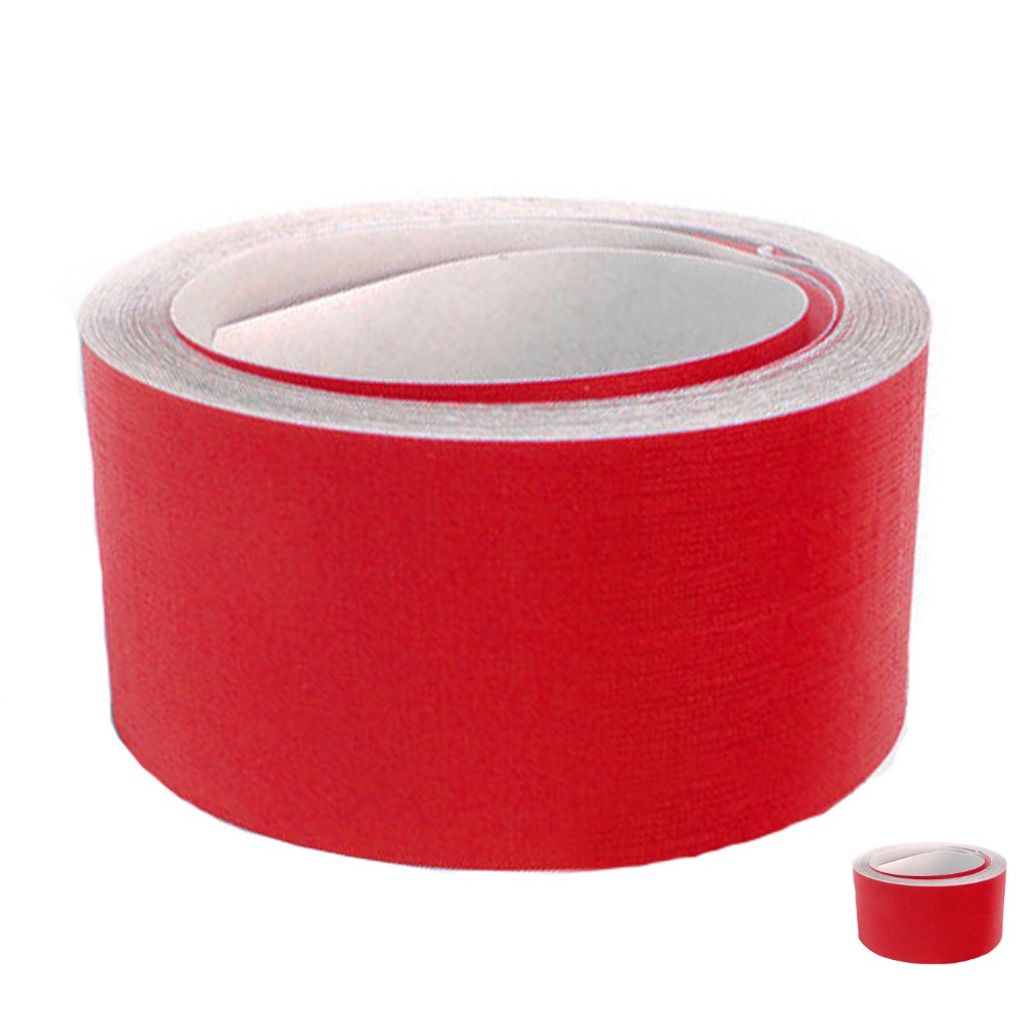 오피스라벨 주소용 도서 디자인 가구 기성 원산지 스티커용지제본 라벨 50mmX10m 빨강